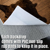 Aperturee - Aperturee Bear Shape Carpet Fabric Floor Backdrop For Photo